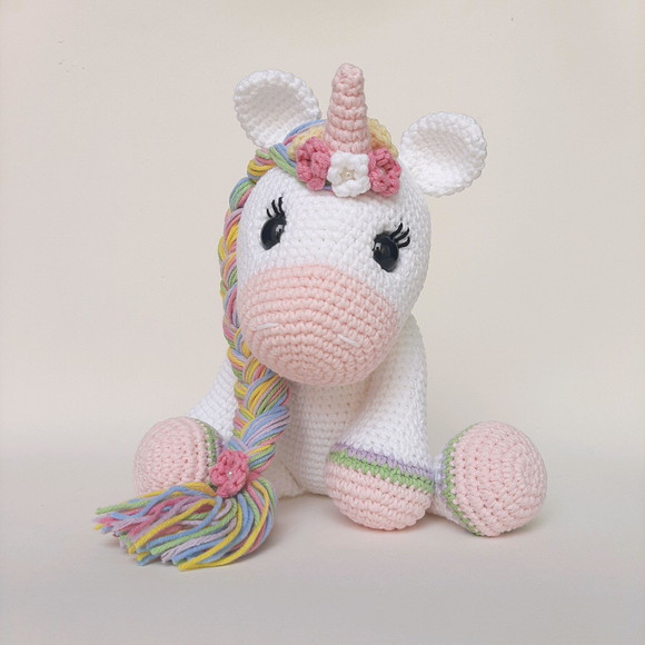 Unicórnio de Crochê Amigurumi