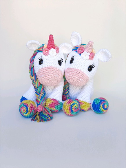 Unicórnio de Crochê Amigurumi - Imagem 5