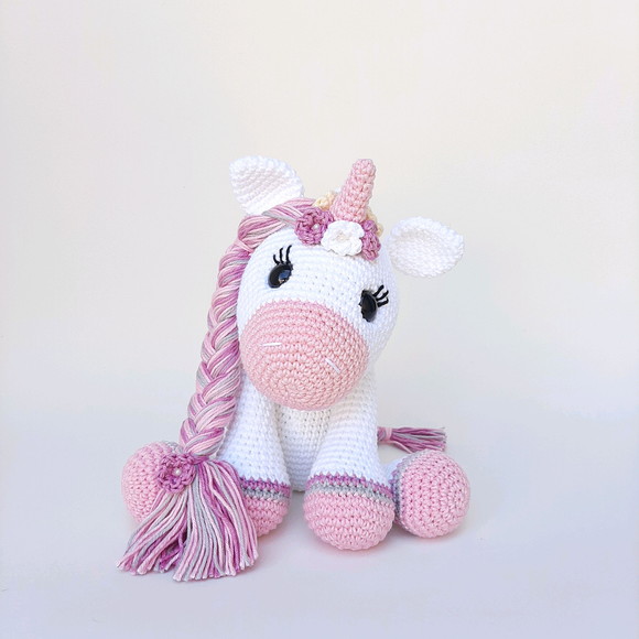 Unicórnio de Crochê Amigurumi