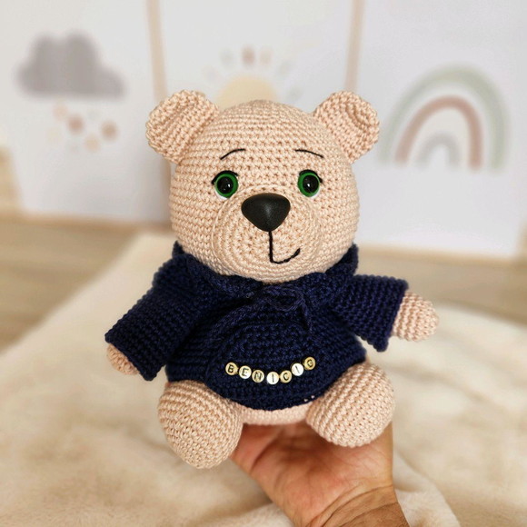 Ursinho Crochê Amigurumi - Imagem 3