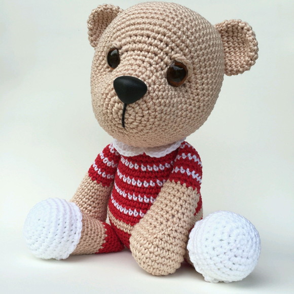 Ursinho Crochê Amigurumi Urso - Imagem 3