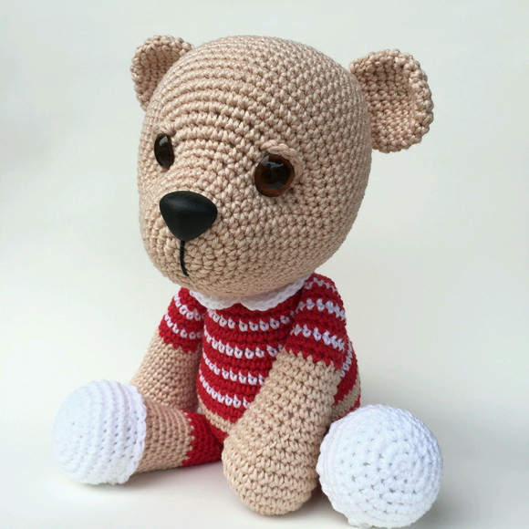 Ursinho Crochê Amigurumi Urso - Imagem 2