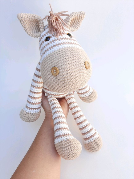 Zebra de Crochê Amigurumi - Imagem 4