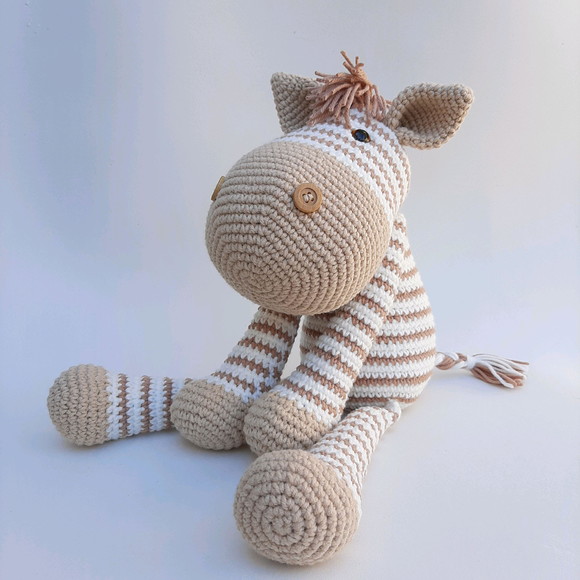 Zebra de Crochê Amigurumi - Imagem 2