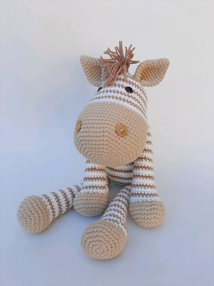 Zebra de Crochê Amigurumi - Imagem 3