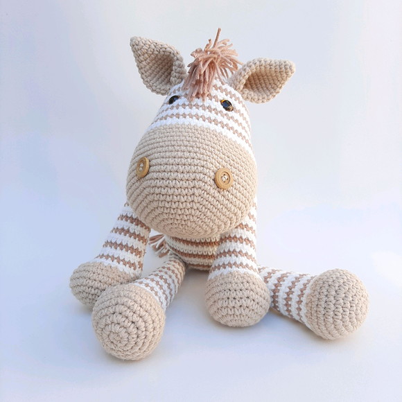 Zebra de Crochê Amigurumi - Imagem 5