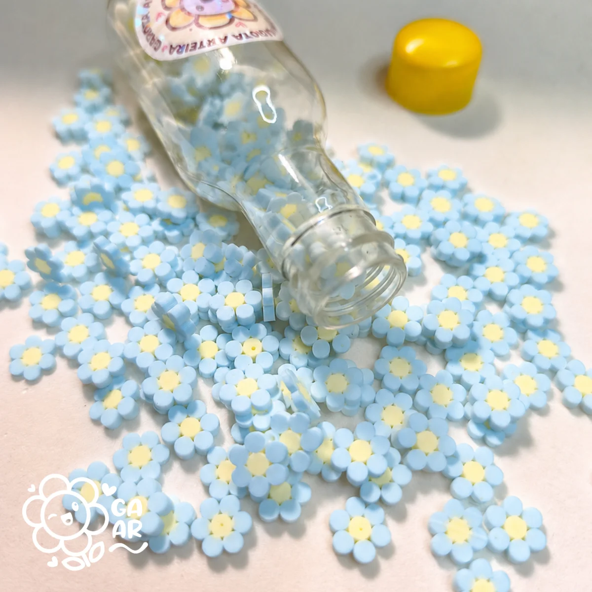 Confeito Fake Mini Florzinhas em Biscuit - Imagem 4