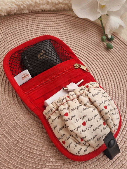 Porta Multiuso - Batom, Absorventes, Fone de Ouvido - Imagem 5