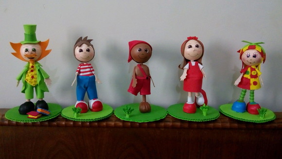 5 personagens Sítio do pica pau amarelo - Imagem 2
