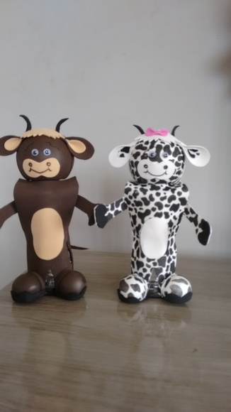 Animais da fazendinha lembrancinha centro de mesa em EVA
