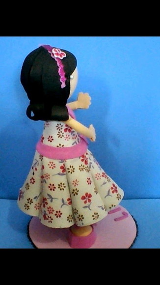 Bonequinha em EVA 3D - Imagem 4