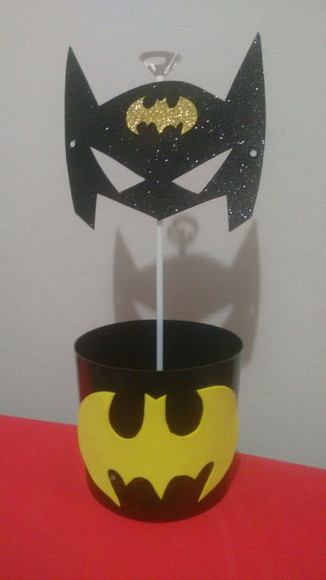 Centro de mesa Batman