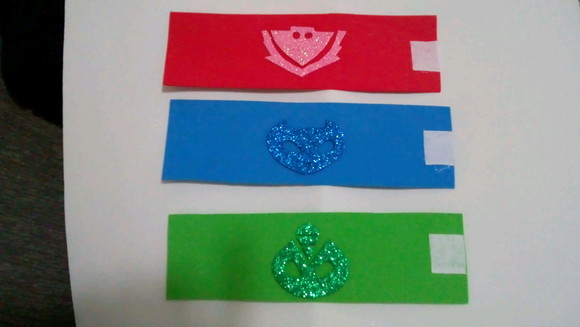 Kit Pjmask bracelete e máscara