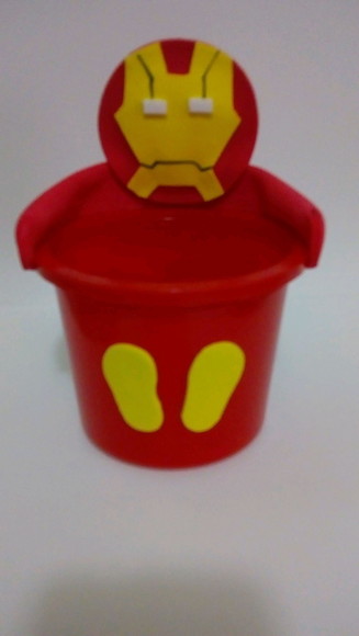 Lembracinha Centro de mesa Homem de Ferro