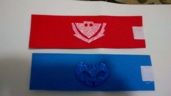 Lembrancinha para de braceletes Pjmask - Imagem 3