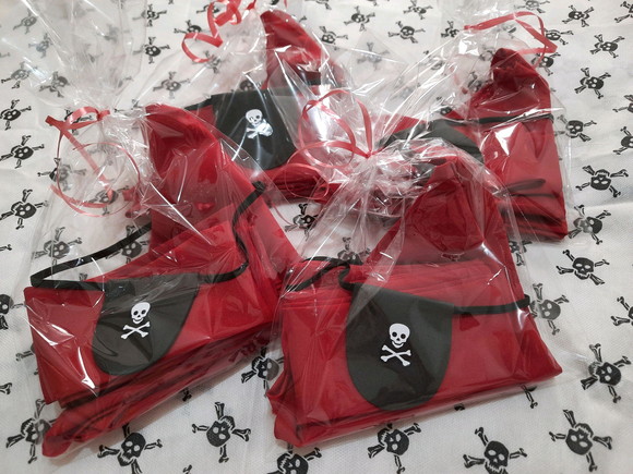 Lembrancinha pirata, espada bandana, faicha e tapa ol pirata - Imagem 3