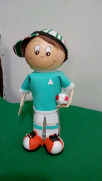 Lembrancinha porta doces jogador ou torcedores - Imagem 3