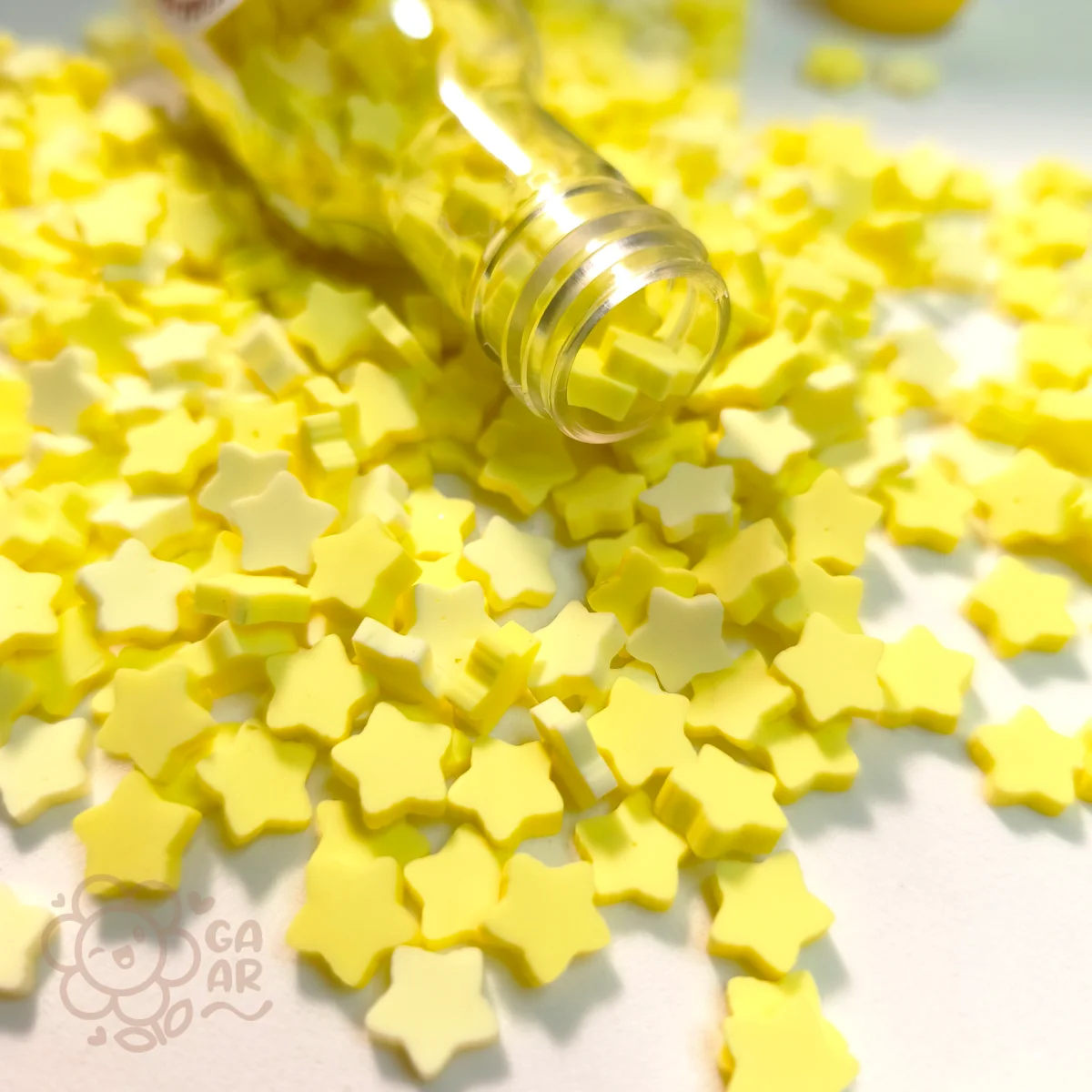 Confeito Fake Mini Estrelinhas em Biscuit