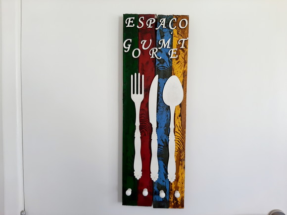 Placa Decorativa Espaço Gourmet Colorida - Imagem 5