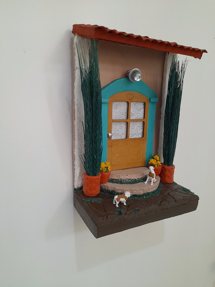 Quadro em Madeira e mdf Frente de Casav - Imagem 5