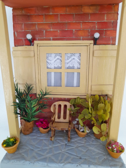 Quadro Mini Mundo Simulando Varanda - Imagem 5