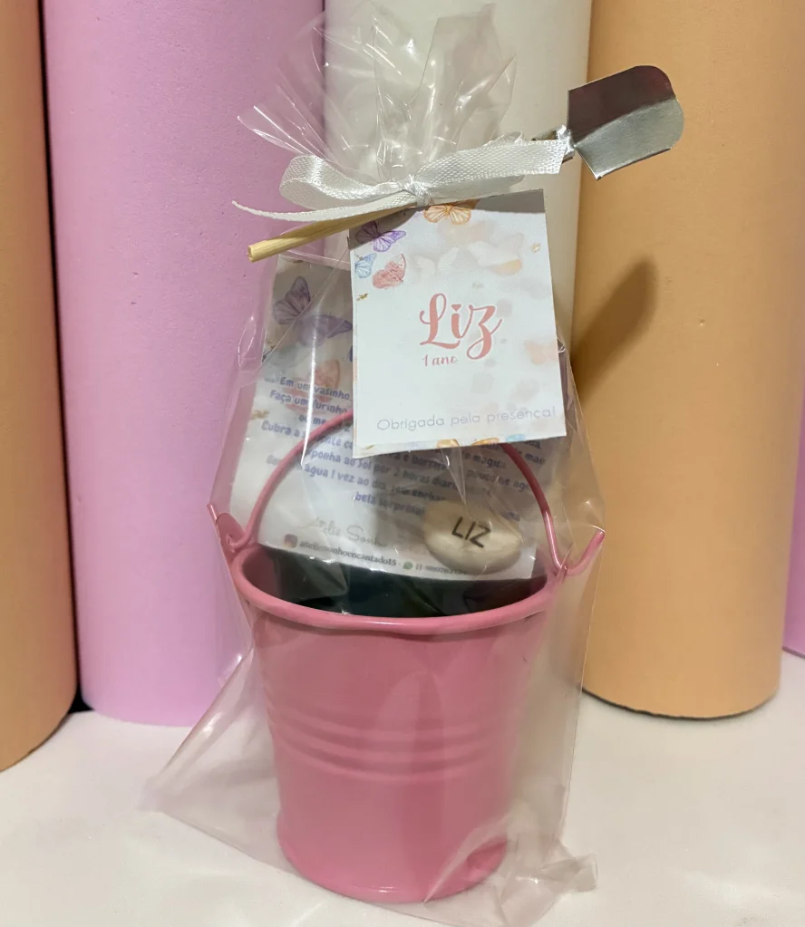 Lembrancinha Kit Plantação Semente com nome - Imagem 5