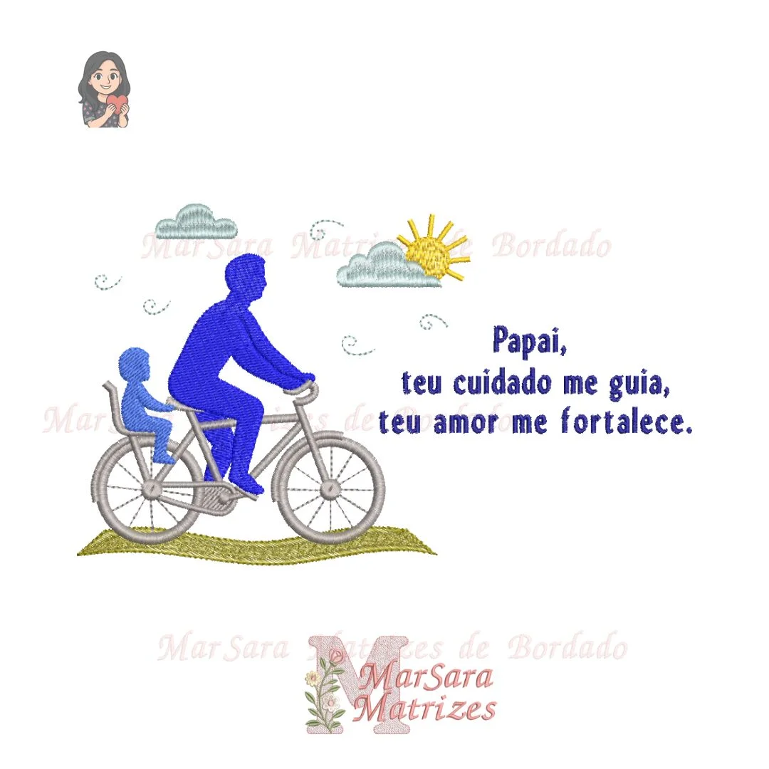 Matrizes de Bordado - Coleção O Melhor Pai do Mundo - Imagem 6
