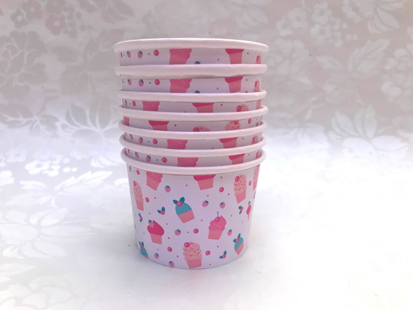 Pote de Papel Biodegradável Personalizado - 100ml - 100 Unid