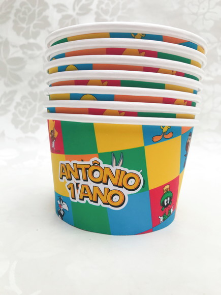 Pote 250ml - Papel - Personalizado - 100 Unidades - Imagem 2