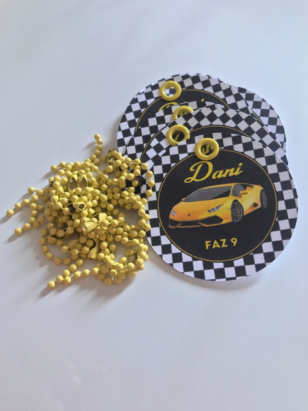 Tag de Agradecimento Lamborghini - 30 Unidades