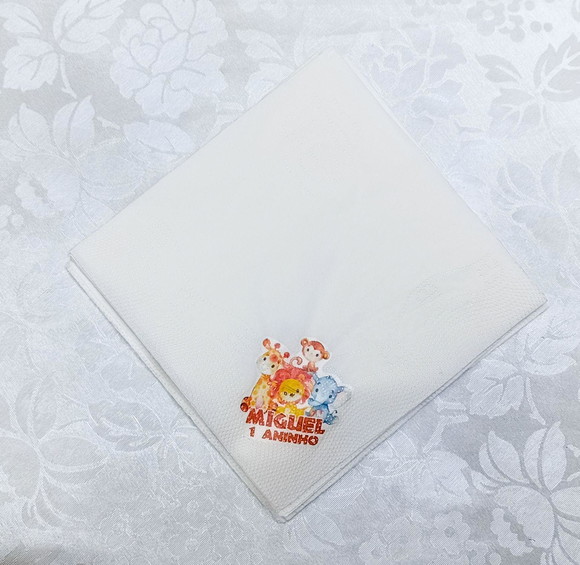 Guardanapos de Papel Personalizados - 100 Unid - Imagem 2