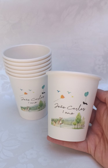 Copo de Papel Biodegradável 270ml - 50 Unidades - Imagem 2
