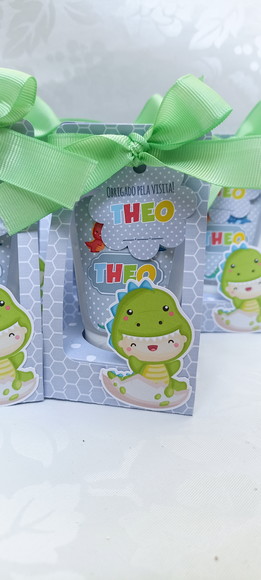 Álcool Gel com Caixinha Bisnaga Dino Baby - 20 Unidades - Imagem 2