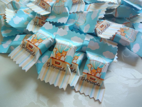 Caramelos Bichinhos Balão de Ar 100 Unidades