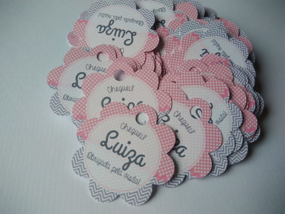 Tag Personalizada Mini 100 Unidades - Imagem 2
