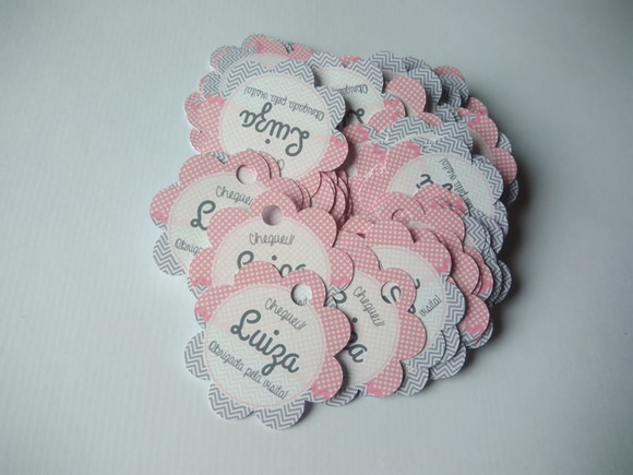 Tag Personalizada Mini 100 Unidades