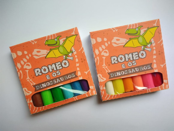 Kit Massinha de Modelar Dinossauro 30 Unidades - Imagem 4