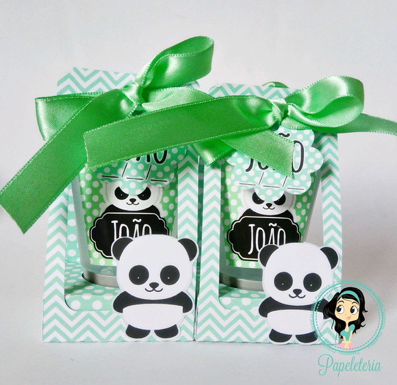 Lembrancinha de Maternidade Panda - 30 Unidades - Imagem 3