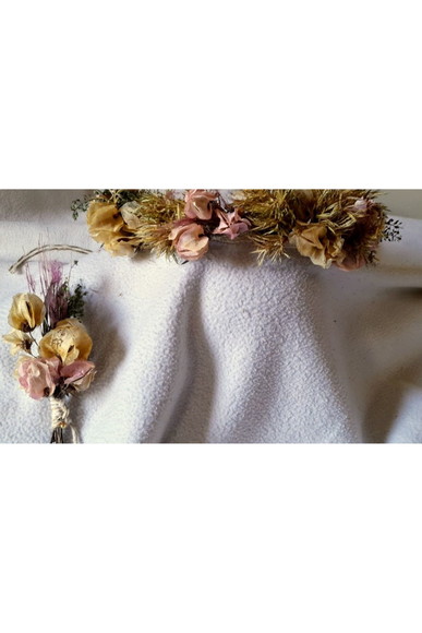 Flores Secas Grinalda para Noivas Pre -wedding - Imagem 2