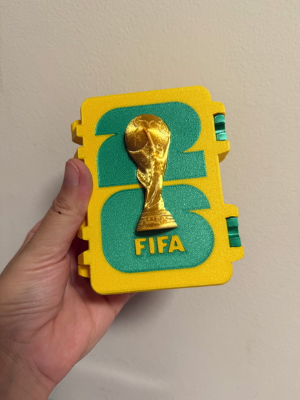 Porta Figurinhas Copa Fifa 2026 Personalizado - Imagem 2
