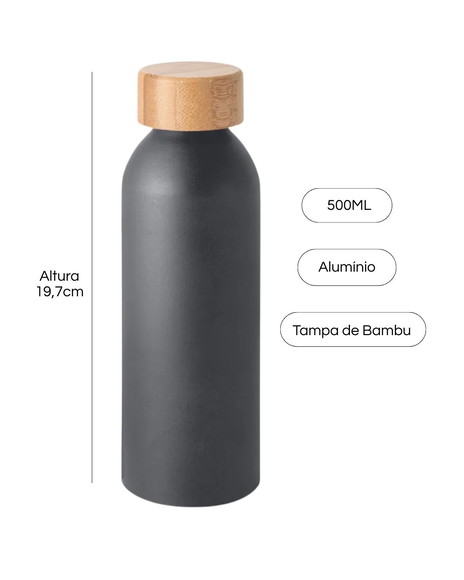 Kit Presente Caderneta e Garrafa Personalizada - Imagem 2