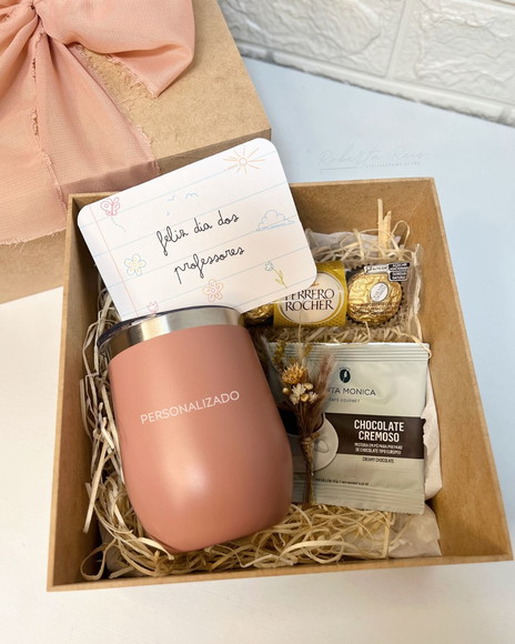Kit Presente Dia dos Professores Copo Personalizado