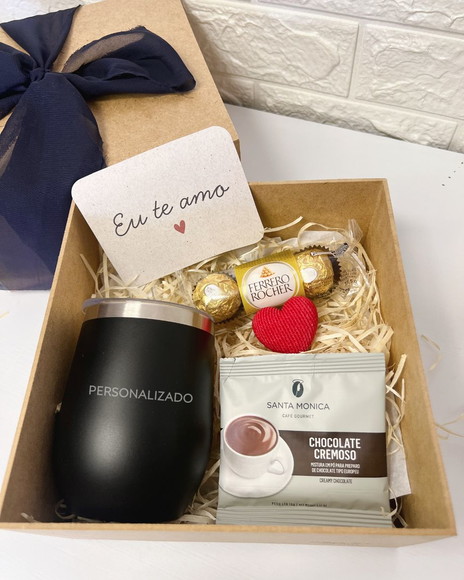 Kit Presente Amor Copo Térmico Personalizado - Imagem 4