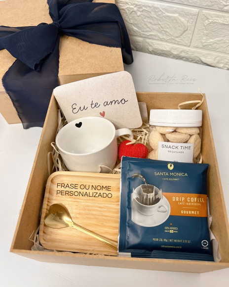Kit Presente Amor Xícara e Pires Personalizado - Imagem 3