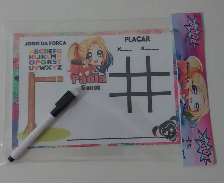 Joguinho da Velha lembrancinhas da Alerquina - Imagem 4