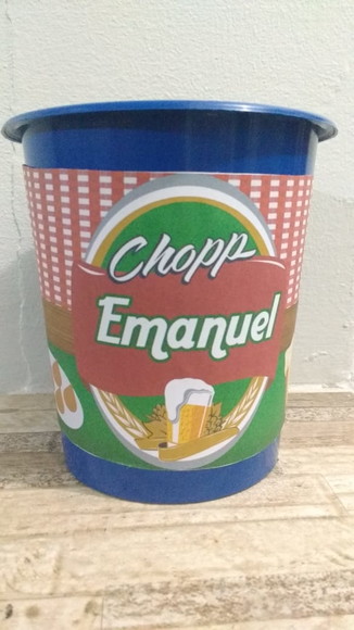 Baldinho para pipoca 1,lt Personalizado