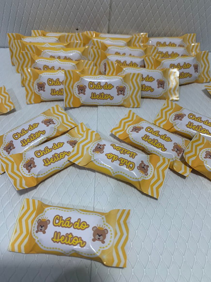 Balinha Personalizada Chá de Fralda Ursinho - Imagem 3