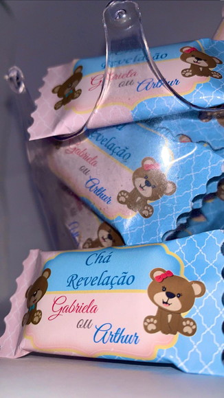 Balinha Personalizada Chá revelação - Imagem 2