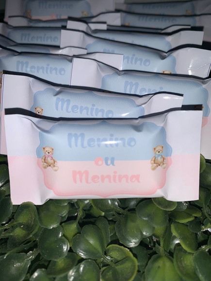 Balinha Personalizada Chá Revelação - Imagem 2