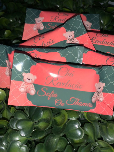 Balinha Personalizada Chá Revelação - Imagem 2
